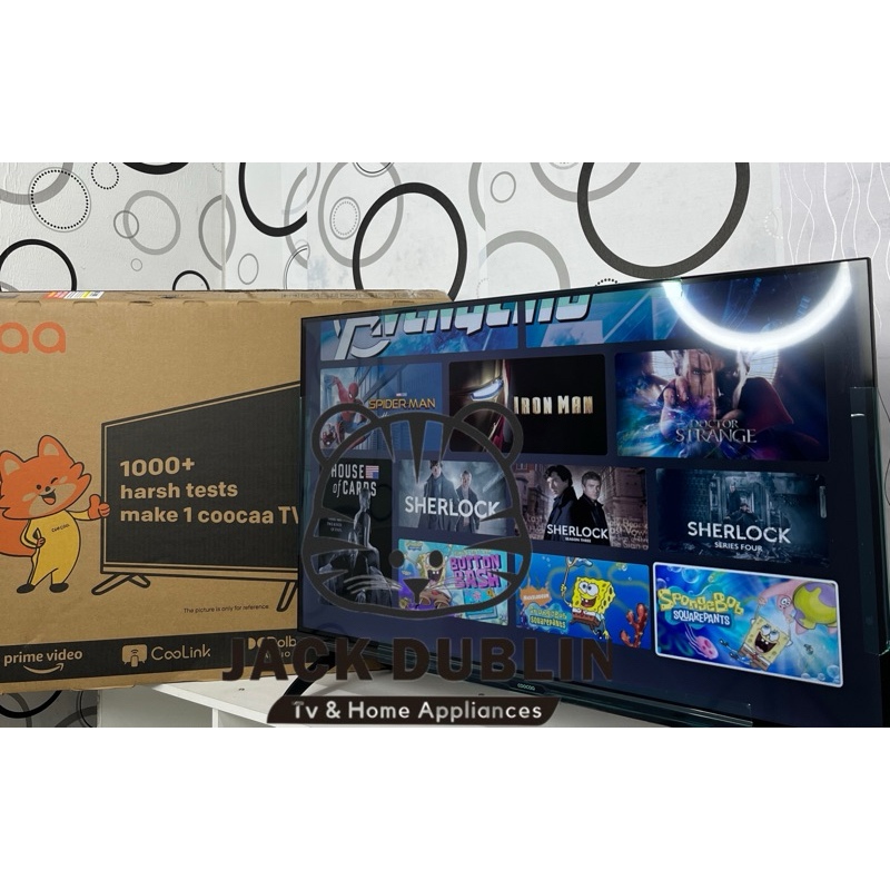 TV LED 32 INCH SMART DIGITAL TV COOCAA COCA KOKA COOCA COCAA 32S3U+ 32S3Uplus 32s3u BISA YOUTUBE