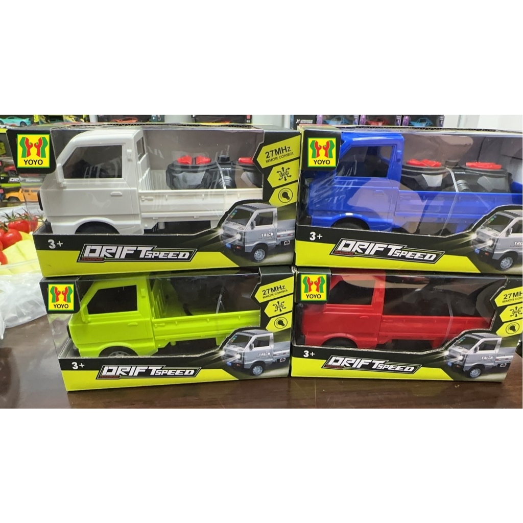 Mainan Anak Mobil Remote Control Mobil RC Pickup Barang Ada Lampu RC Truk Pickup Mini Sudah termasuk