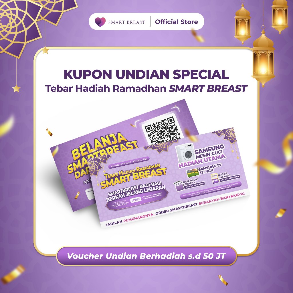 

[NOT FOR SALE] Hadiah Special Ramadhan Smart Breast