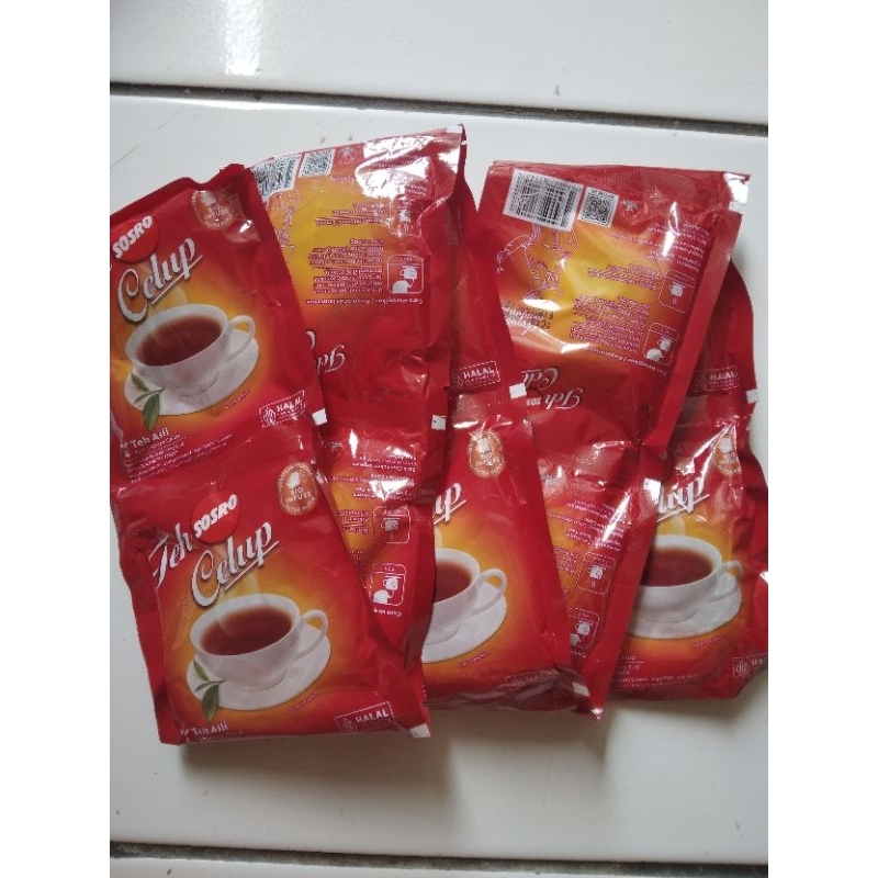 

Teh Celup Sosro Kemasan 1 Renceng isi 10 Sachet