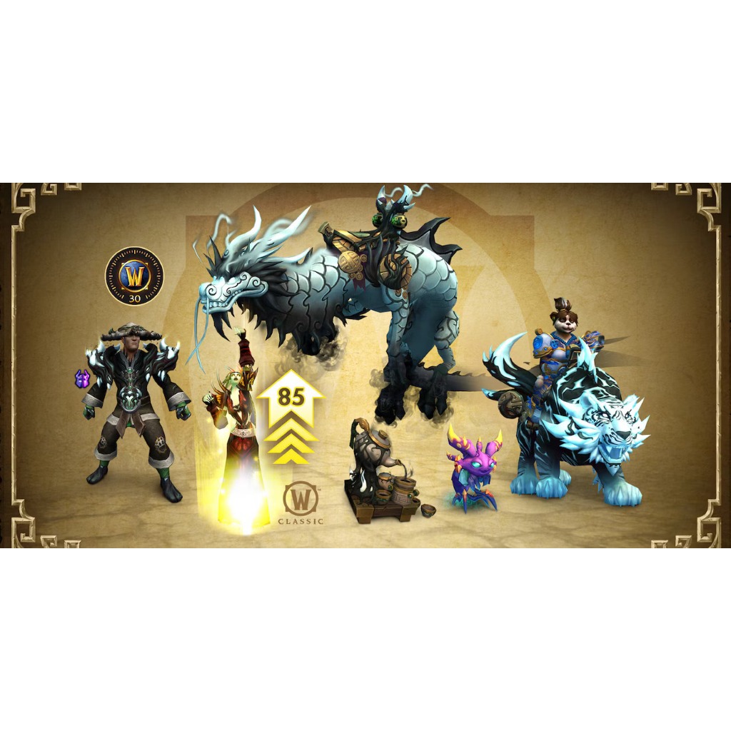 World of Warcraft Mists of Pandaria Classic Upgrades