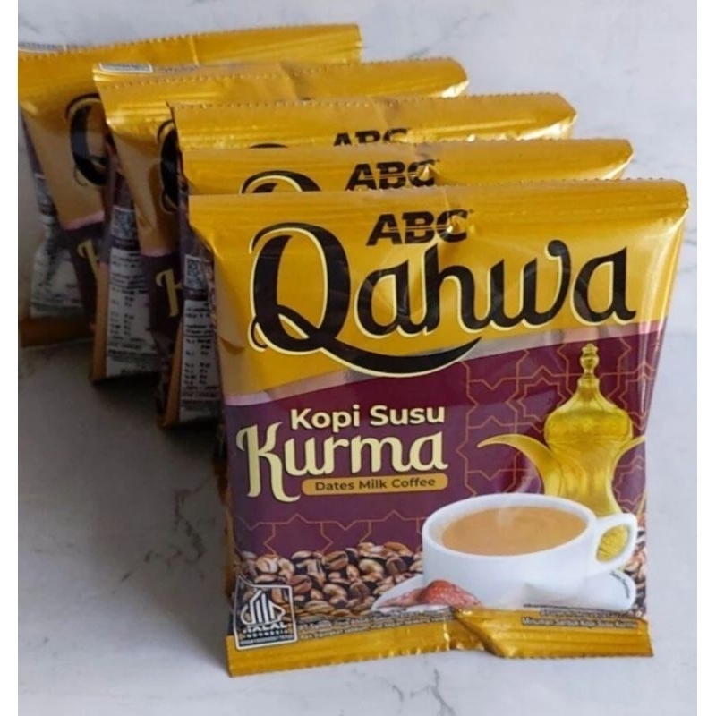 

Kopi ABC Kurma 1 Renceng 10Saset