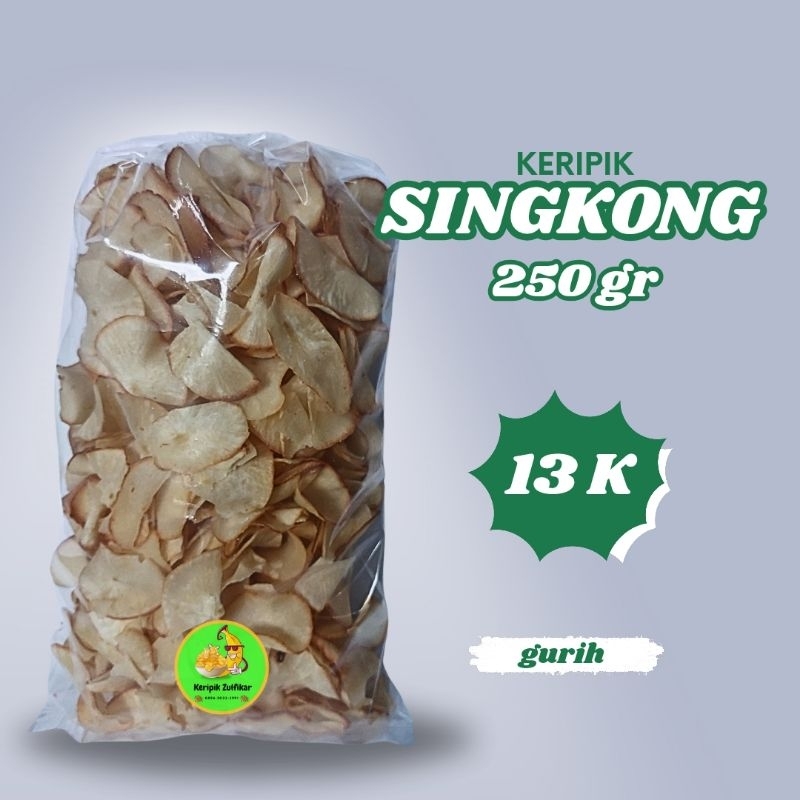 

Keripik singkong 250 gr.