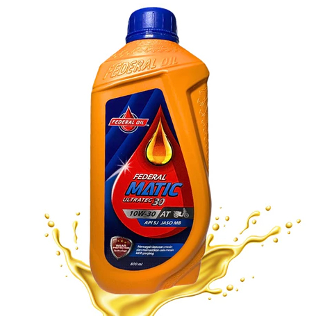 Oli Federal Matic Orange 800ml Oli Mesin Motor Matic Federal Orange 0,8ml Oli Mesin Matic Federal Ma
