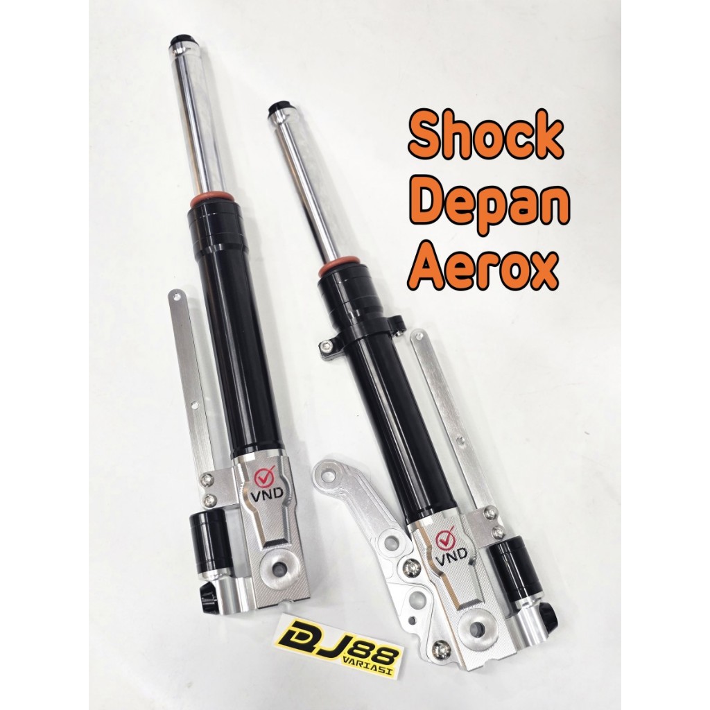 Shock depan vnd aerox 155 sok depan tabung aerox old new aerox pnp