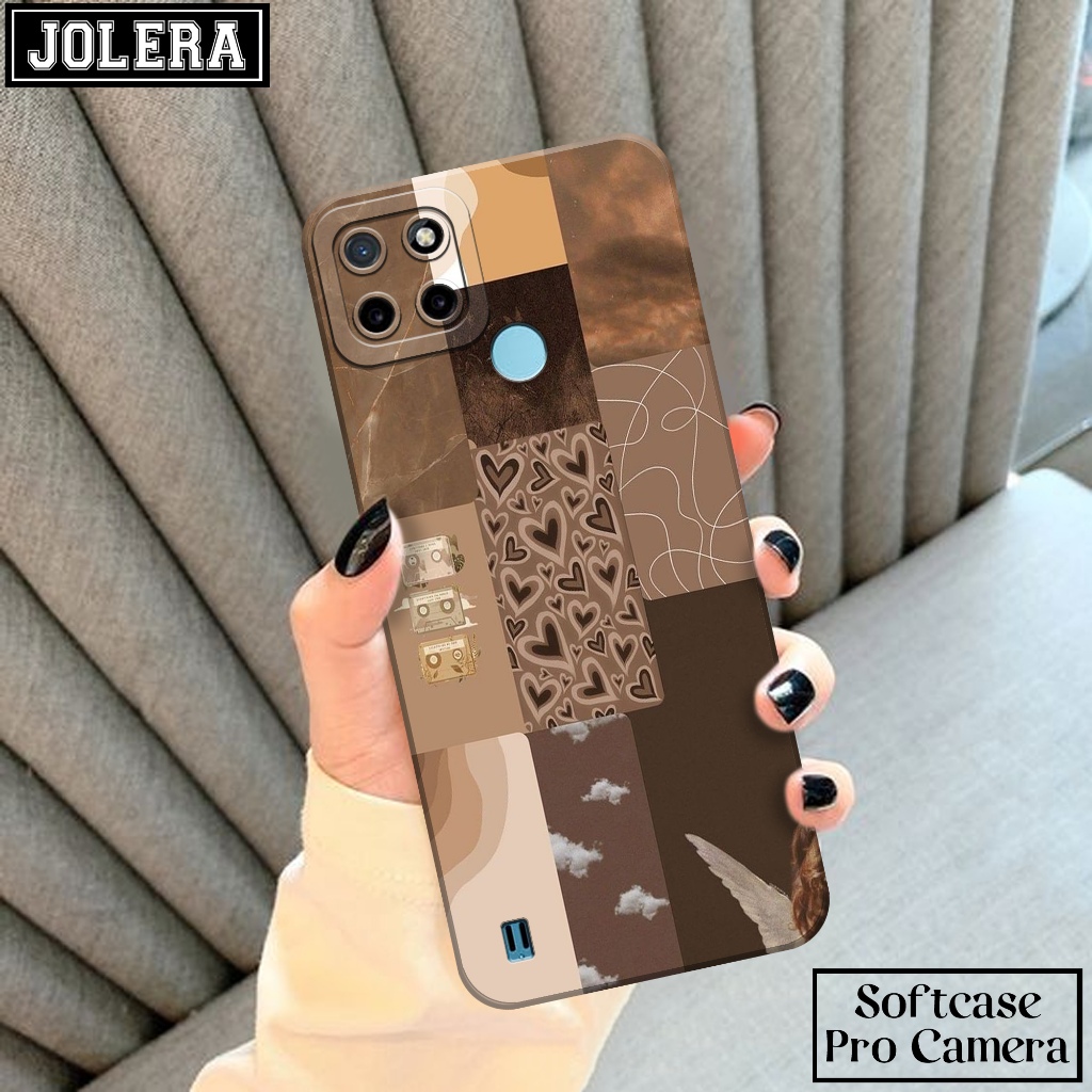 Case Hp Softcase REALME C21Y - Case Hp REALME C21Y - Silikon Hp REALME C21Y - Motif Cartoon Keren - 
