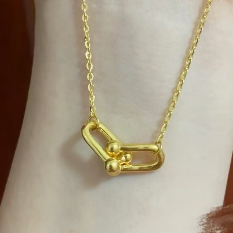 COD 【17K/ 750 】 Kalung emas asli/kalung wanita