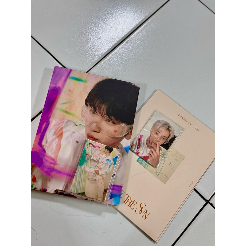 Svt 4th Mini Album Face The Sun (Carat Ver) Woozi