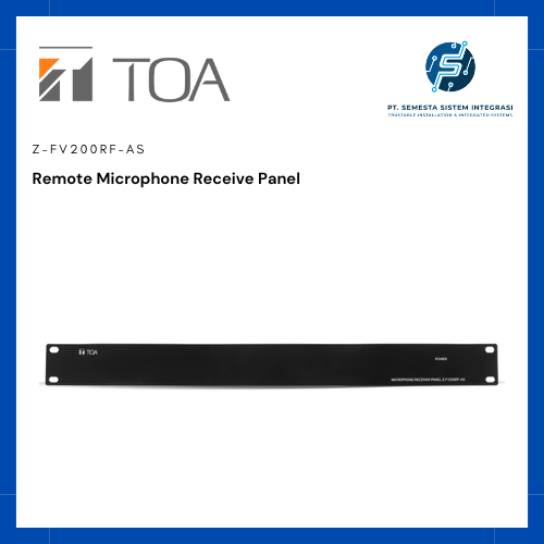 TOA Z-FV200RF-AS Remote Microphone Receiver Panel