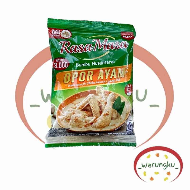 

RASAMASA Opor 1pcs Bubuk Masak Instan