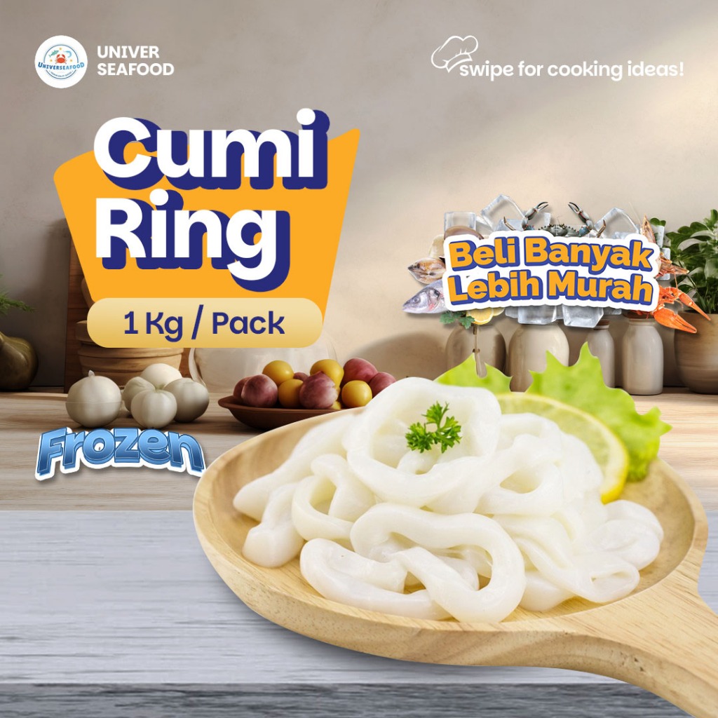 

Cumi Ring Import Bersih 1 kg