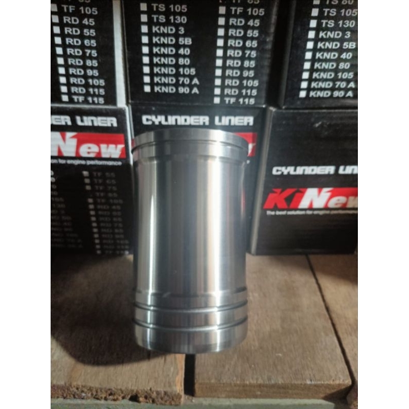 Cylinder liner voring foring boring mesin diesel Kubota KND5B KND65