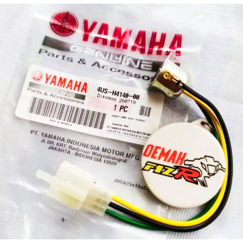 FITING LAMPU SOKET LAMPU DEPAN FIZ R F1ZR FIZR F1ZR 4US-H4140-00 ORIGINAL YAMAHA