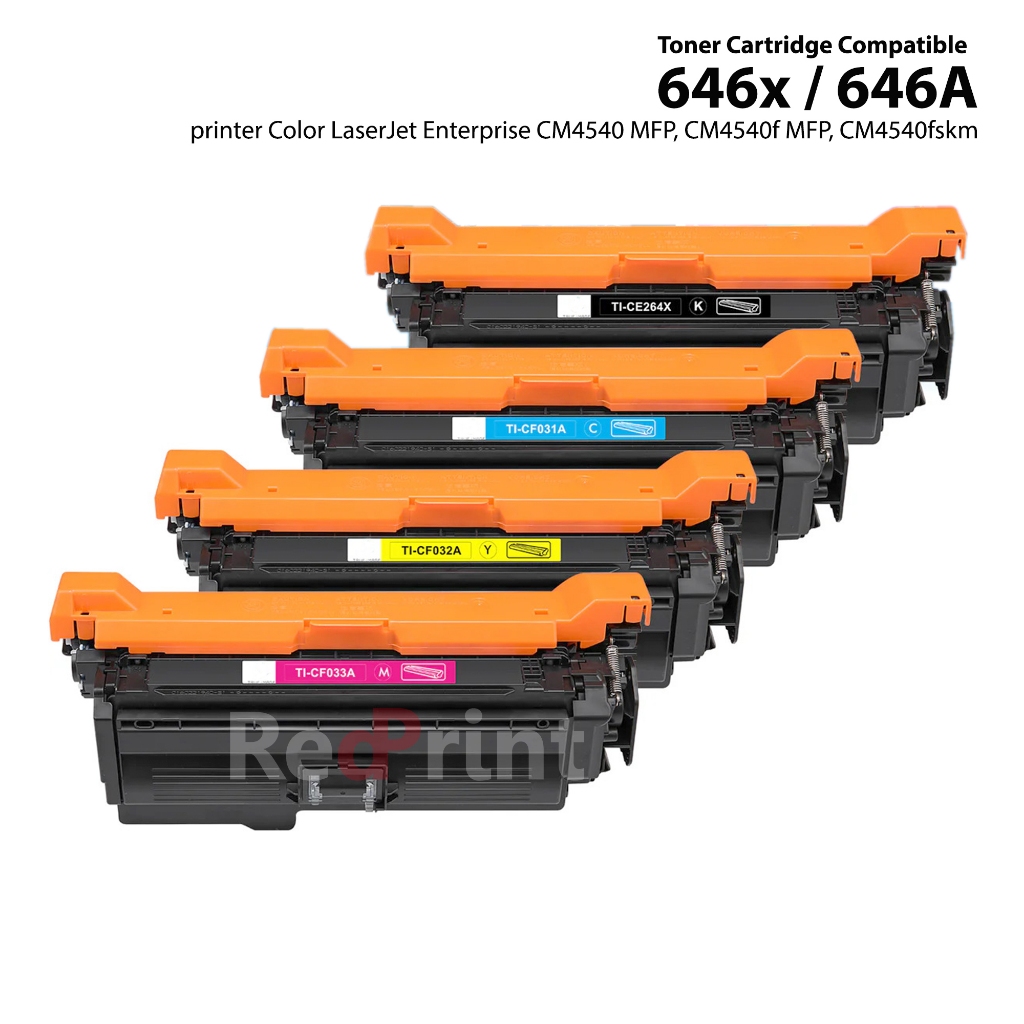Toner cartridge 646x/646A compatible printer Color LaserJet Enterprise CM4540 MFP,CM4540f,CM4540fskm