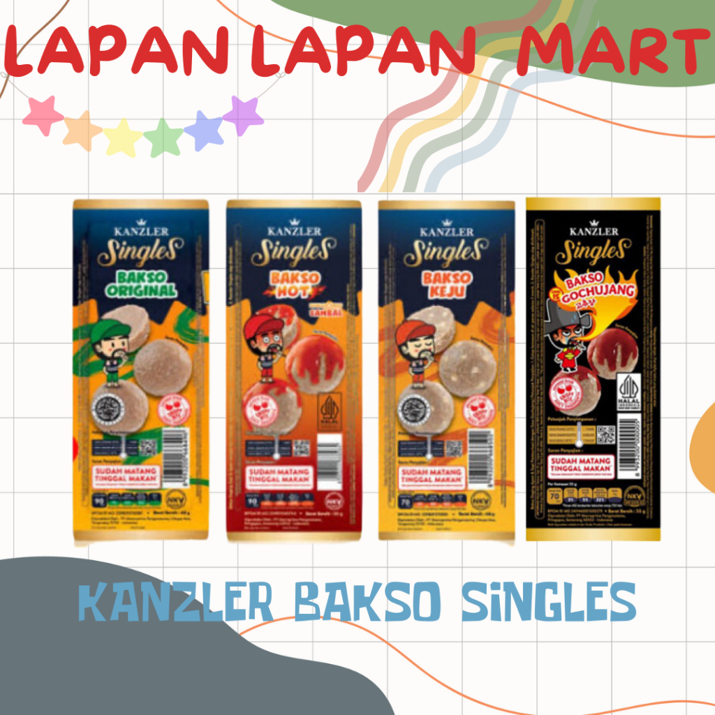 

Kanzler Bakso Singles All Varian