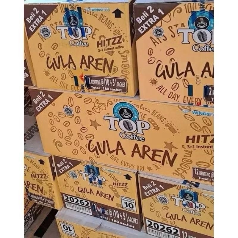 

Kopi Top Gula Aren 1 Karton