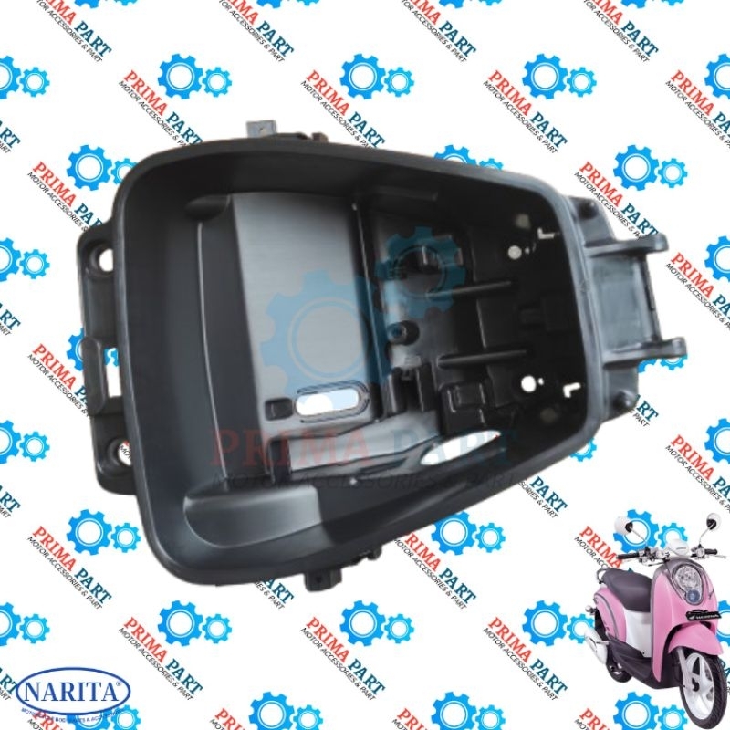 Box Bagasi Scoopy Karbu KYT 2010 2011 2012 2013