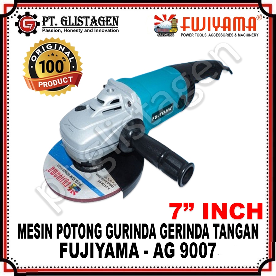 FUJIYAMA AG9007 Mesin Gurinda Gerinda Tangan Listrik 7" inch FUJIYAMA AG-9007