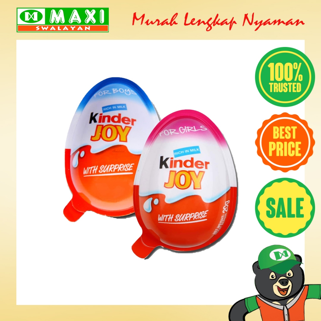 

Kinder JOY Snack Kemasan 100gr