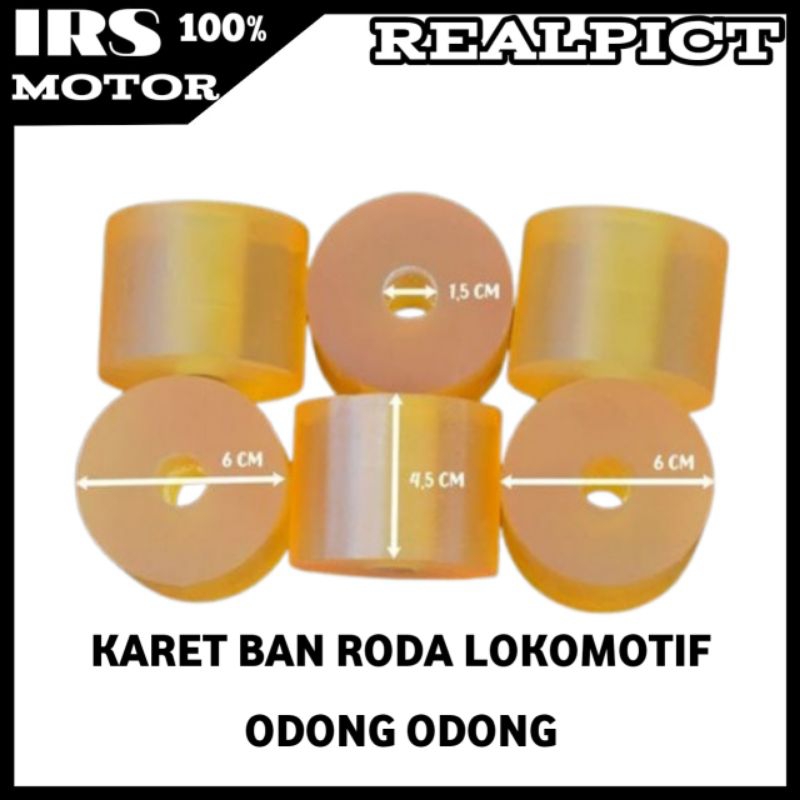 KARET RODA ODONG ODONG KARET BAN RODA LOKOMOTIF ODONG ODONG DIAMETER 6CM