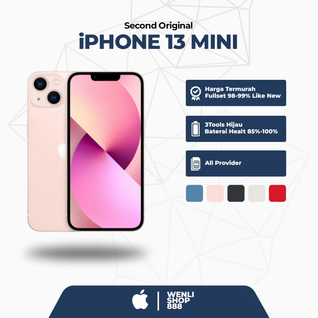 13 MINI 256G/128GB SECOND ORIGINAL