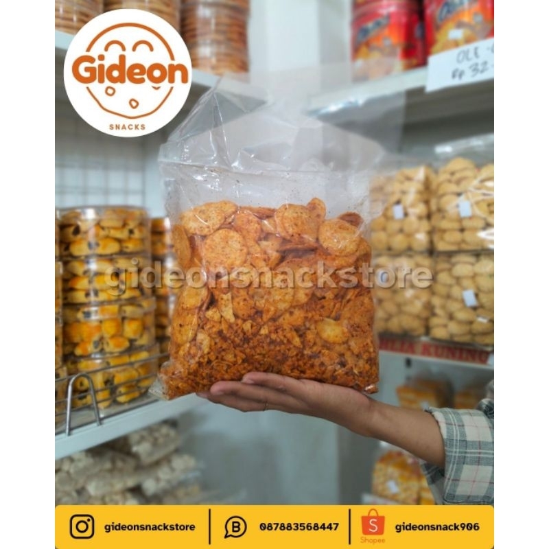 

Opak Ebi Pedas 500gr