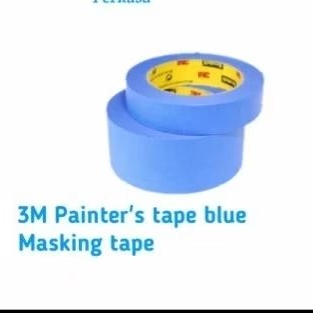 

3M Blue-Masking tape lakban kertas biru-isolasi kertas 24mmx50m