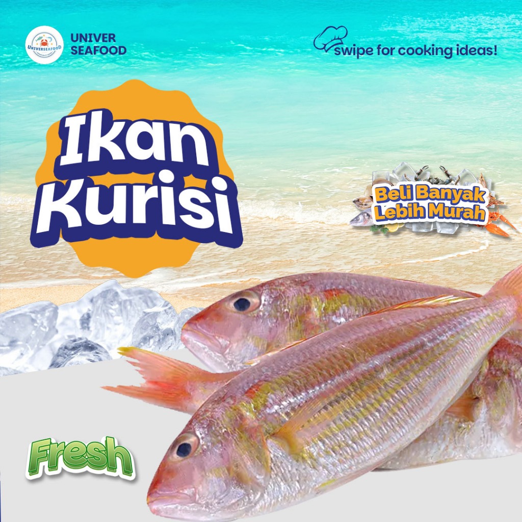 

Ikan Kurisi/ Kerisi Fresh 1 Kg