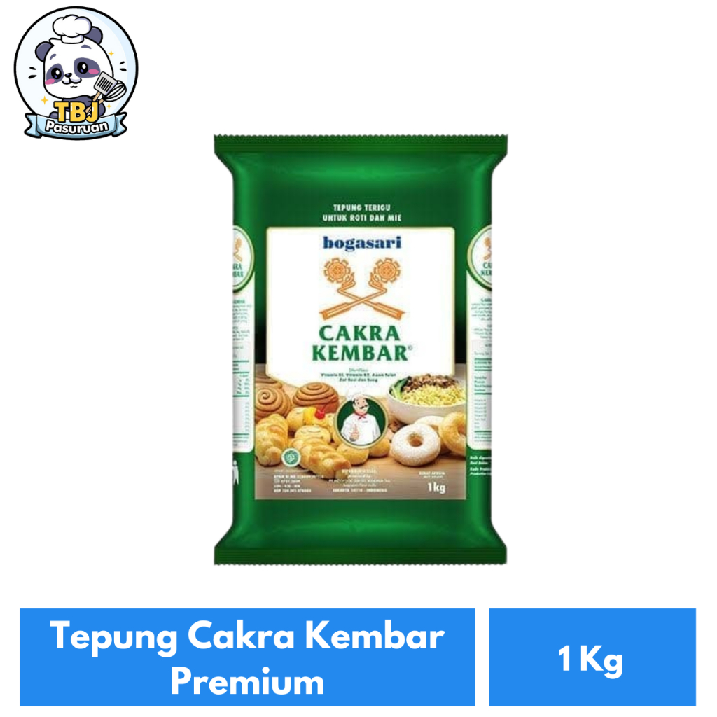 

Tepung Cakra Kembar Premium Kemasan 1 Kg