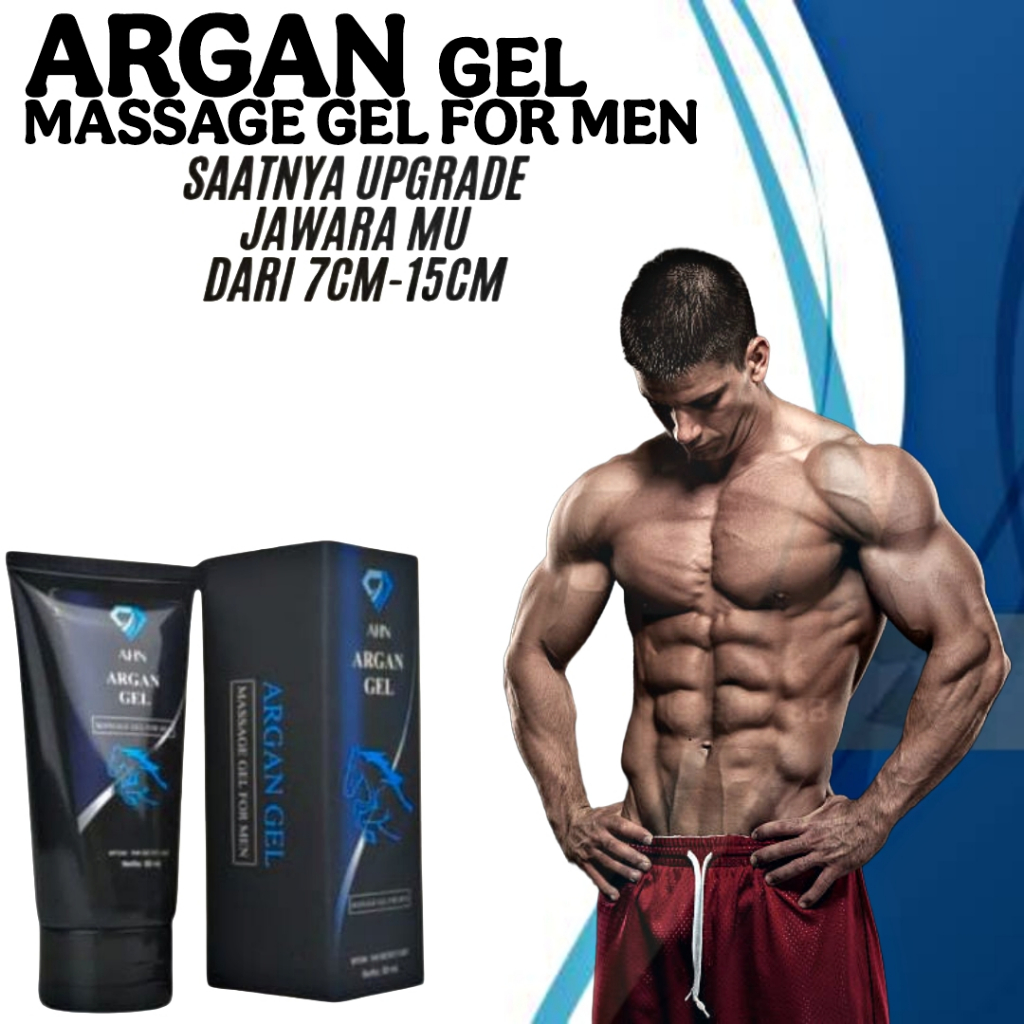 ARGAN GEL Minyak Pijat 100% Original Terpercya Pembesar Mister p  Hasil Permanen bisa COD (Bayar Di 