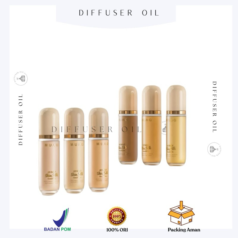 MUAQ High Definition Longwear Foundation - Jawa|Bali|Sumatera|Kalimantan|Sulawesi|Papua | foundation