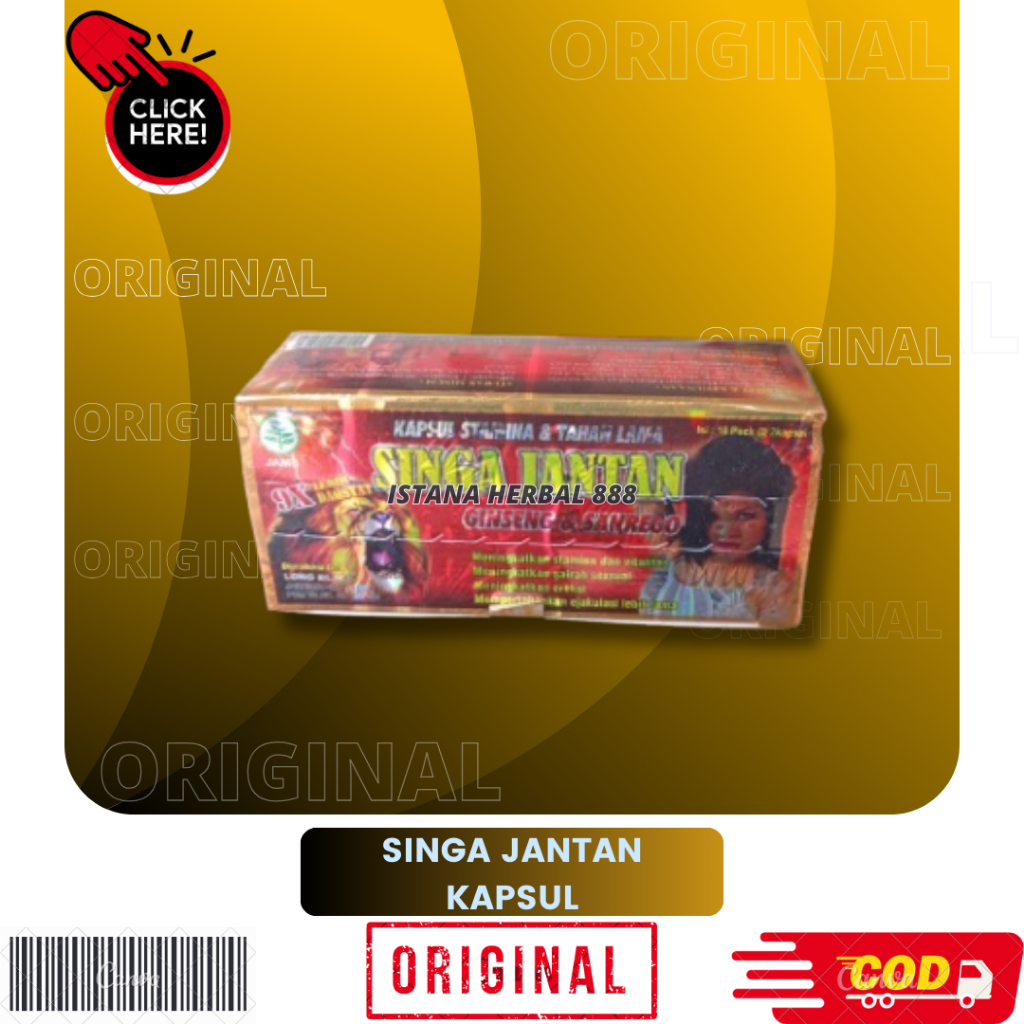 SINGA JANTAN KAPSUL 100% ORIGINAL