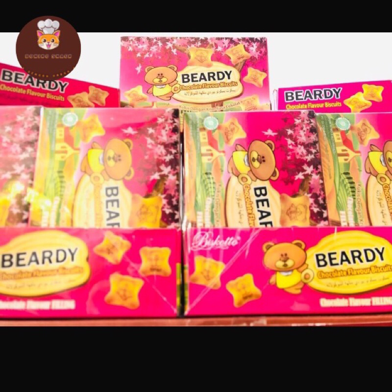 

Biskitop Beardy Biskuit Isi Coklat Hello Panda 40gr