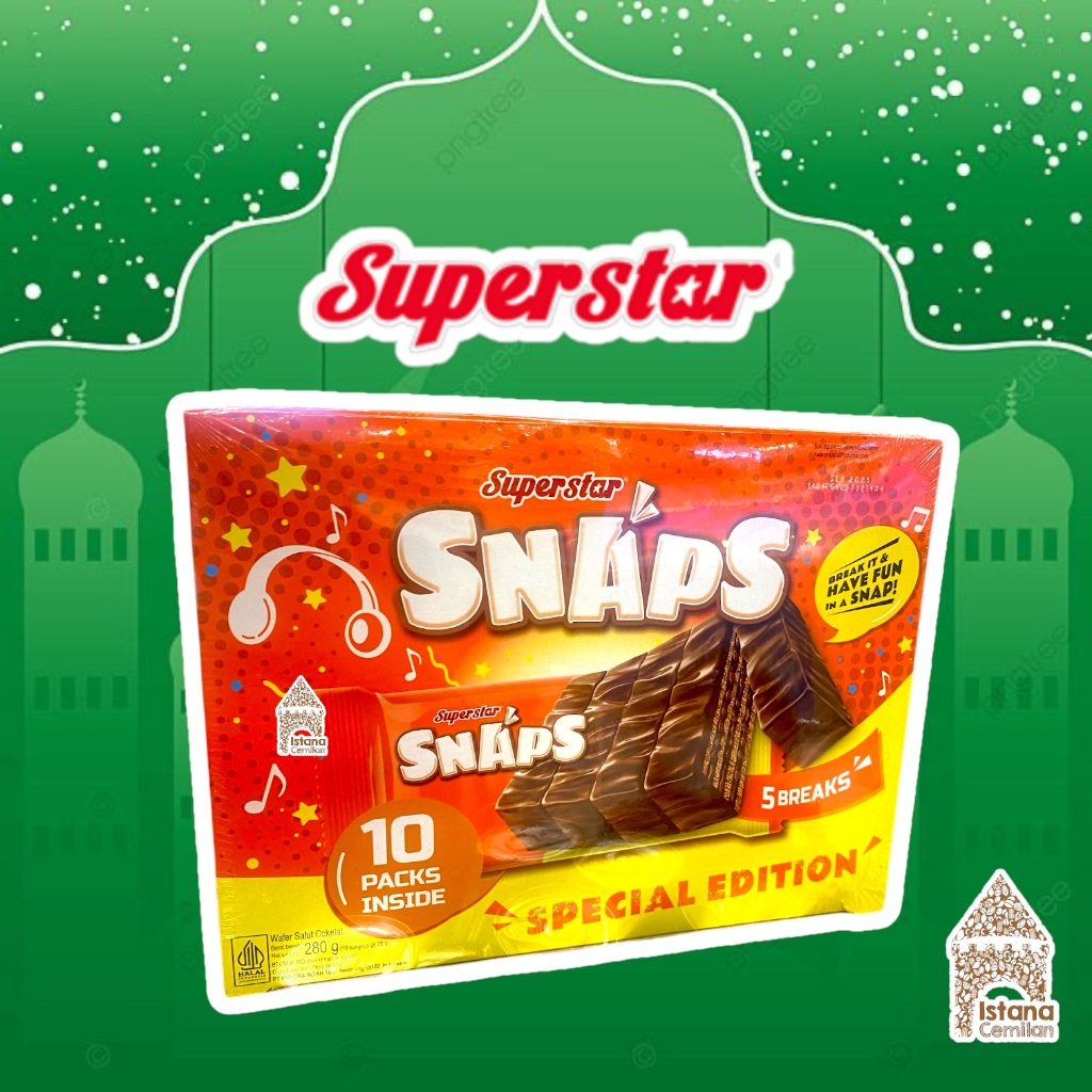 

Superstar Snaps Special Edition 280 Gram Cokelat Hampers Lebaran Idul Fitri