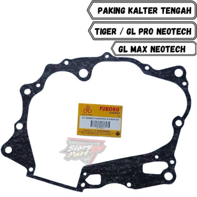 PAKING KALTER TENGAH GL PRO / MAX / GL 100 CDI GASKET PERPAK FUBORU
