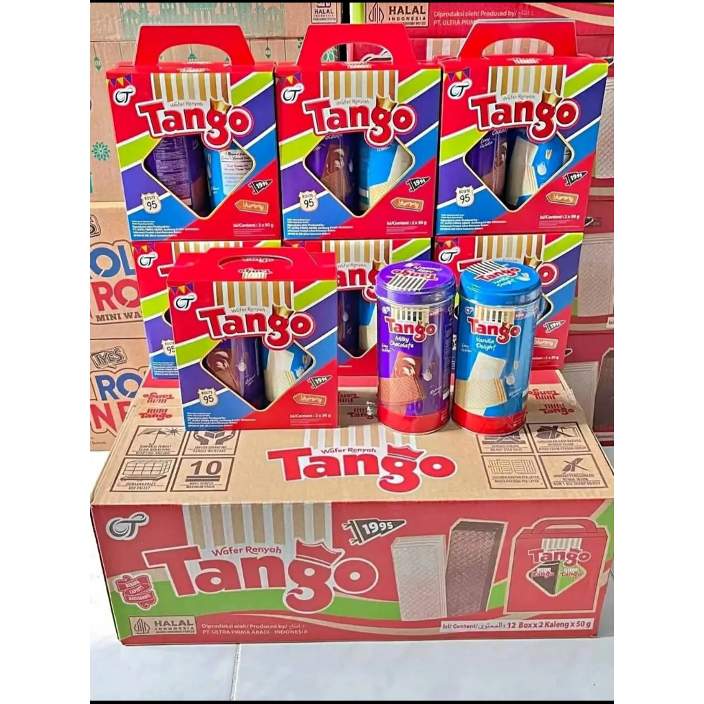 

Tango box hampers 2 x 50gr kartonan