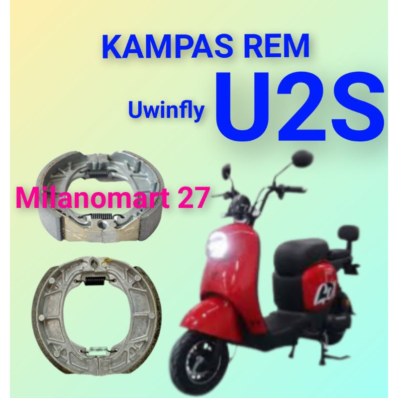 kampas rem uwinfly U2S kampas rem sepeda listrik uwinfly U2S