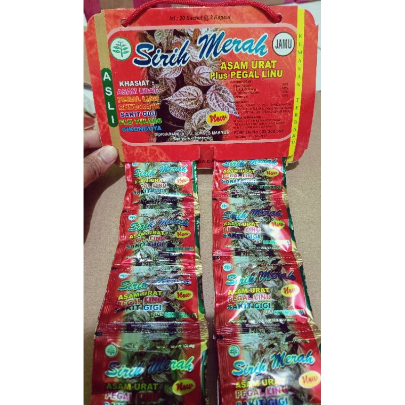 Sirih Merah Kapsul Original