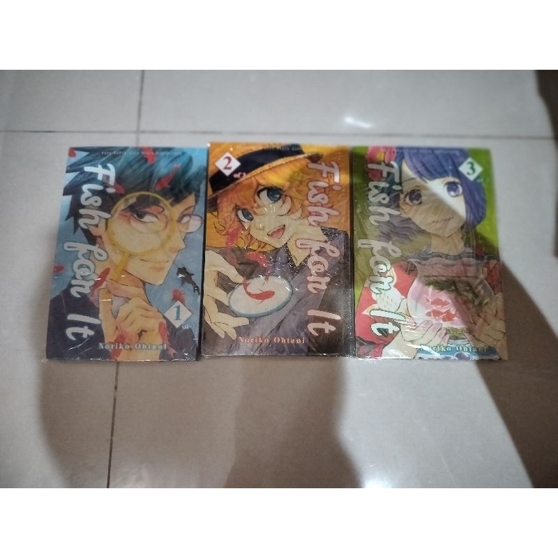 komik fish for It' vol 1-3 tamat segel set