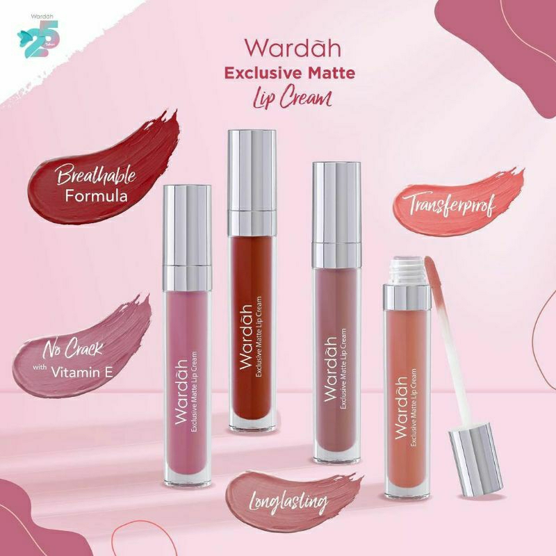 Wardah exlusive matte lipcream