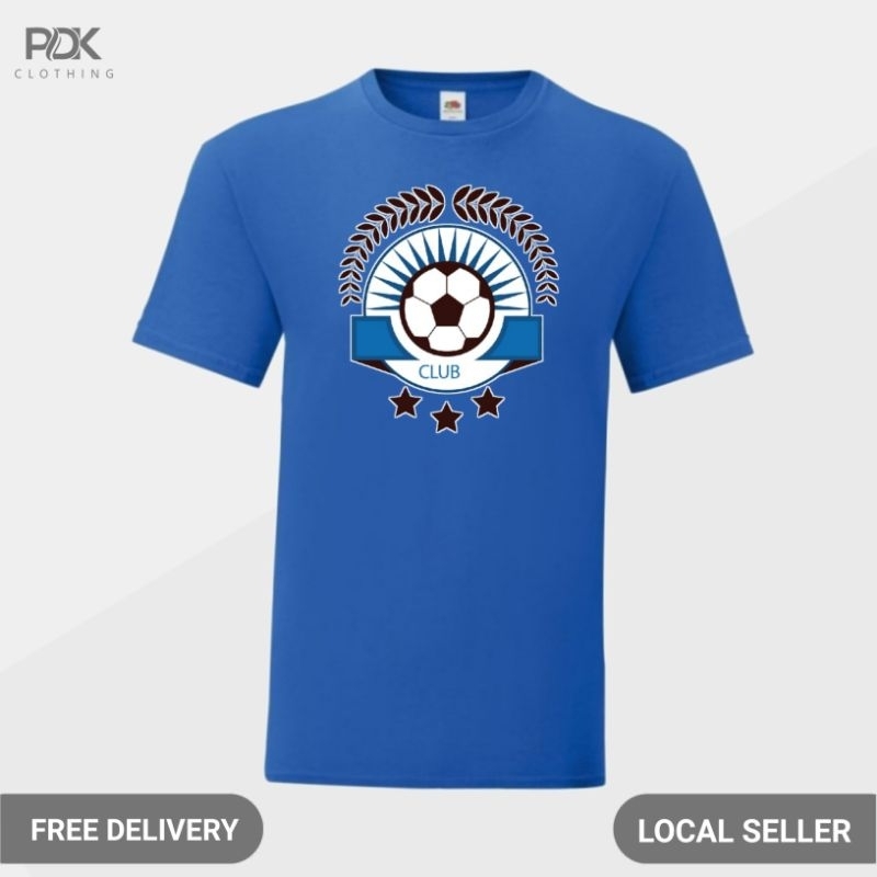 Kaos Pria Baju Logo Background Futsal