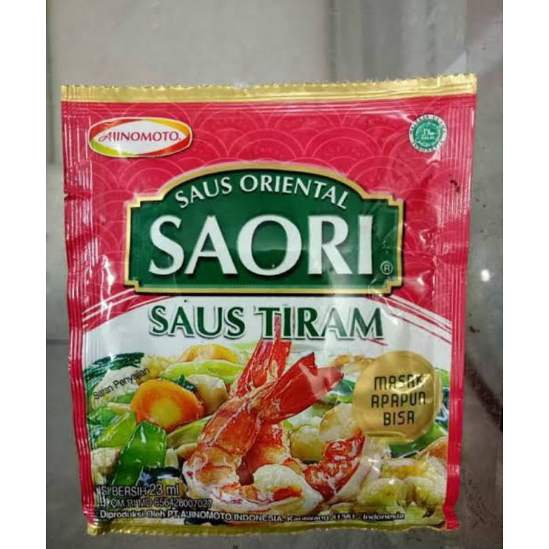 

Saori Saus Tiram 1 sachet