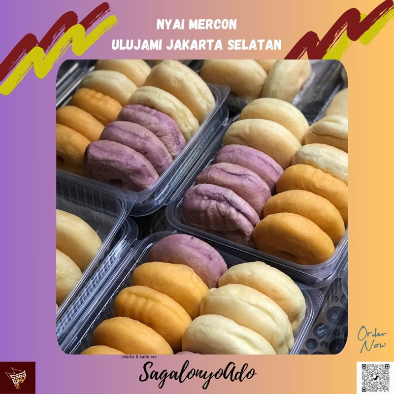 

Donat Kentang Ubi Gula Tabur