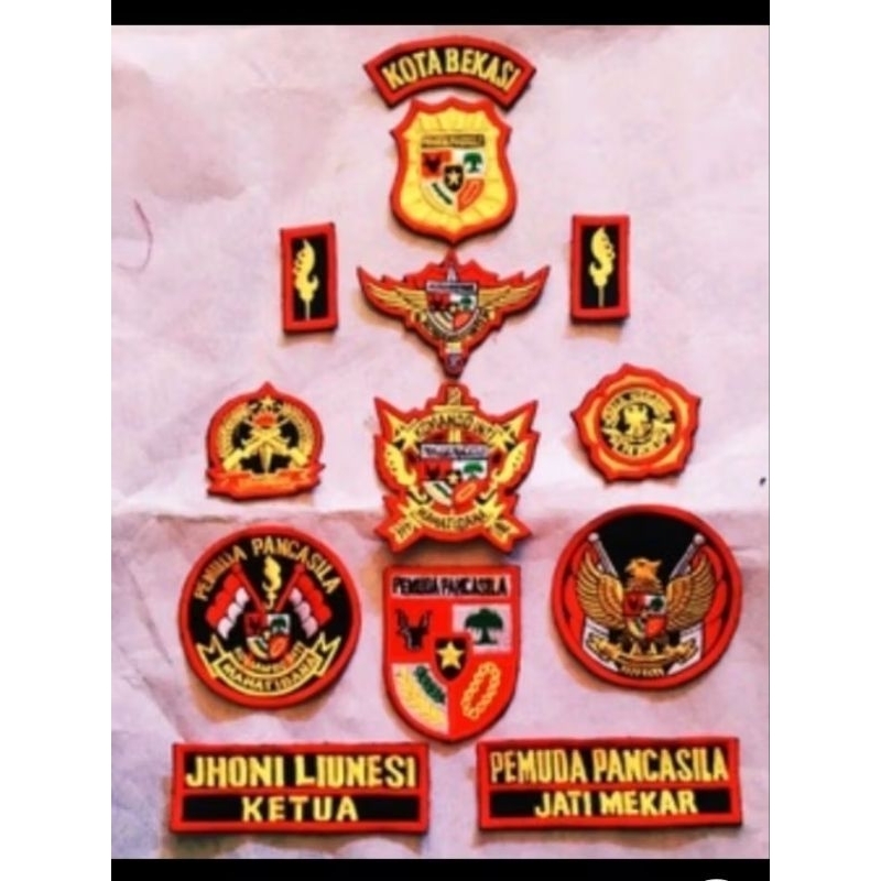 atribut pemuda pancasila fullset