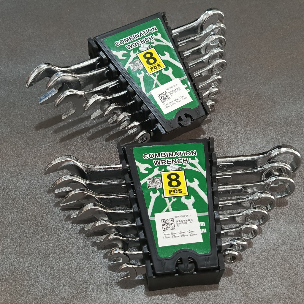 Kunci Ring Pas Set 8 Pcs Combination Wrench Set Kunci Ring Pas 1 Set Lengkap Full Set
