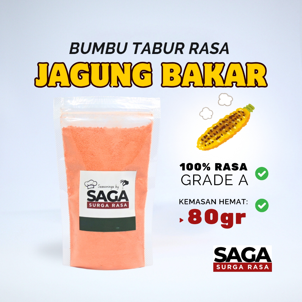 

SURGA RASA Bumbu Tabur Jagung Bakar - Bumbu Tabur Rasa Bubuk Premium