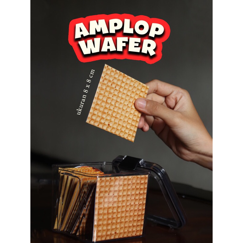 

Amplop THR Idul Fitri bentuk Wafer Biskuit Cookies Lebaran