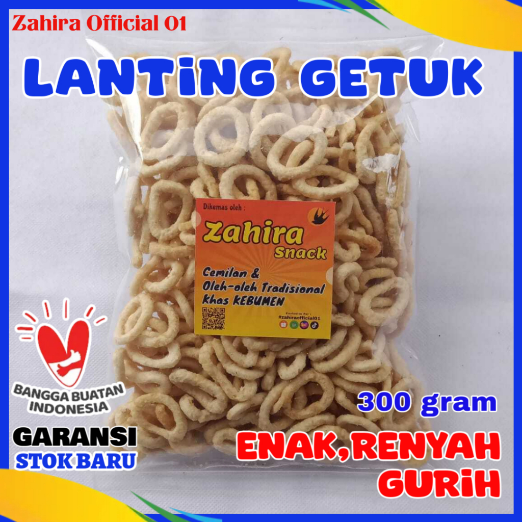 

Lanting Klanting Singkong Getuk Original Oleh-oleh Kebumen 300gram