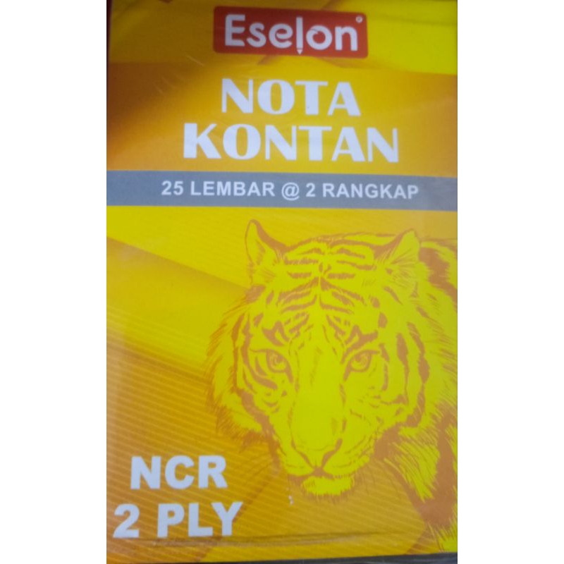 

nota k2 eselon 1pak isi 10pcs
