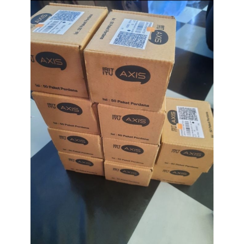 Kartu Perdana Axis 100GB Nasional + Lokal 60 Hari